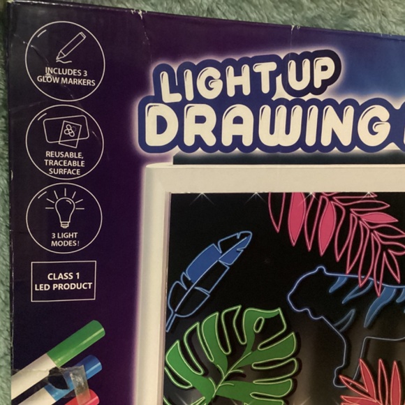 NEW Light Up LED Drawing Board FUN FOR EVERYONE! 💡 - Picture 7 of 8